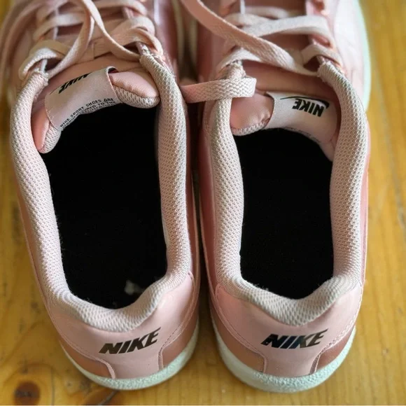 Nike Court Royale Women's Pink Satin Sneakers Rare Find! - Picture 7 of 10